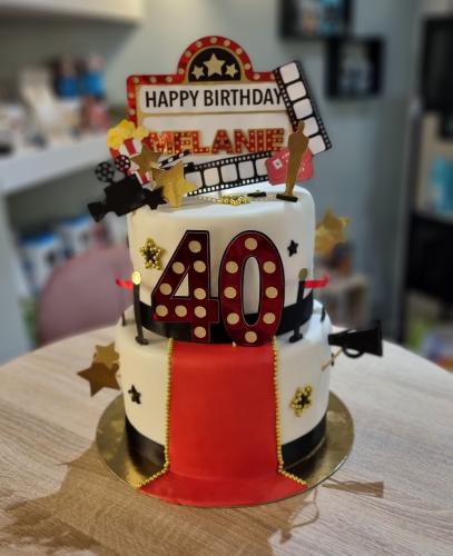Gâteau personnalisé Cinéma