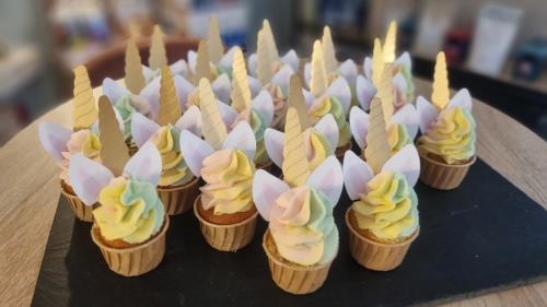 Mini cupcakes Licorne
