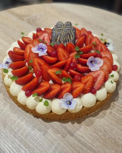 Tarte aux fraises