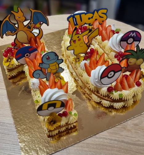 Number Cake 10 Pokemon