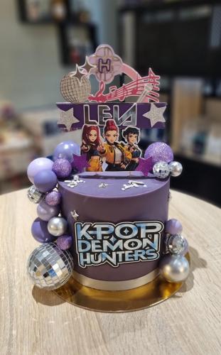 Gateau personnalisé Kpop Demon Hunters