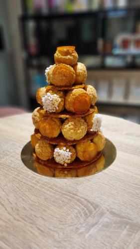 Pièce montée Vanille et chocolat 8pers.