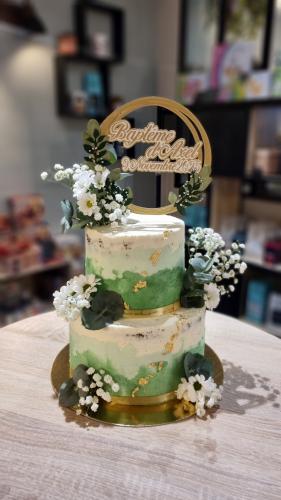 Gâteau personnalisé Baptême