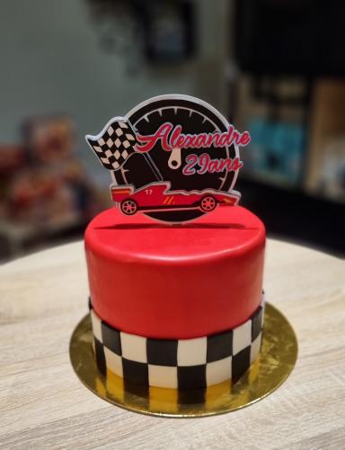 Gâteau personnalisé Formule 1