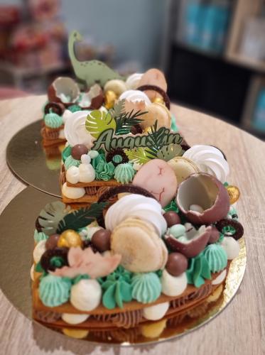 Number Cake 3 Trois Chocolats