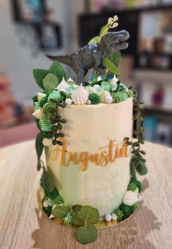 Gâteau personnalisé Dinosaures