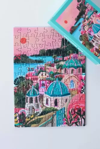 Mini Puzzle Santorini