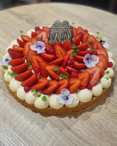 Tarte aux Fraises - 8 pers.