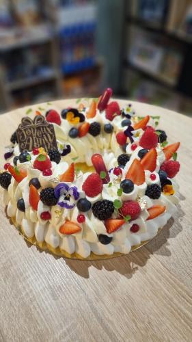 Pavlova Vanille Fruits rouges - 8 pers.