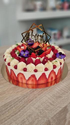 Entremet Fruits rouges - 6 pers.