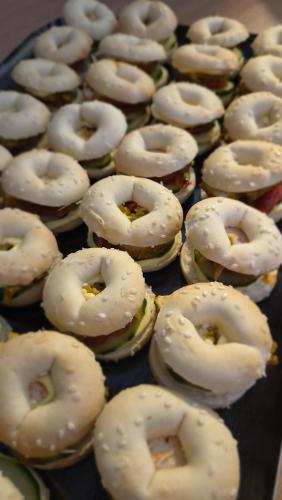 Mini Bagel Poulet curry