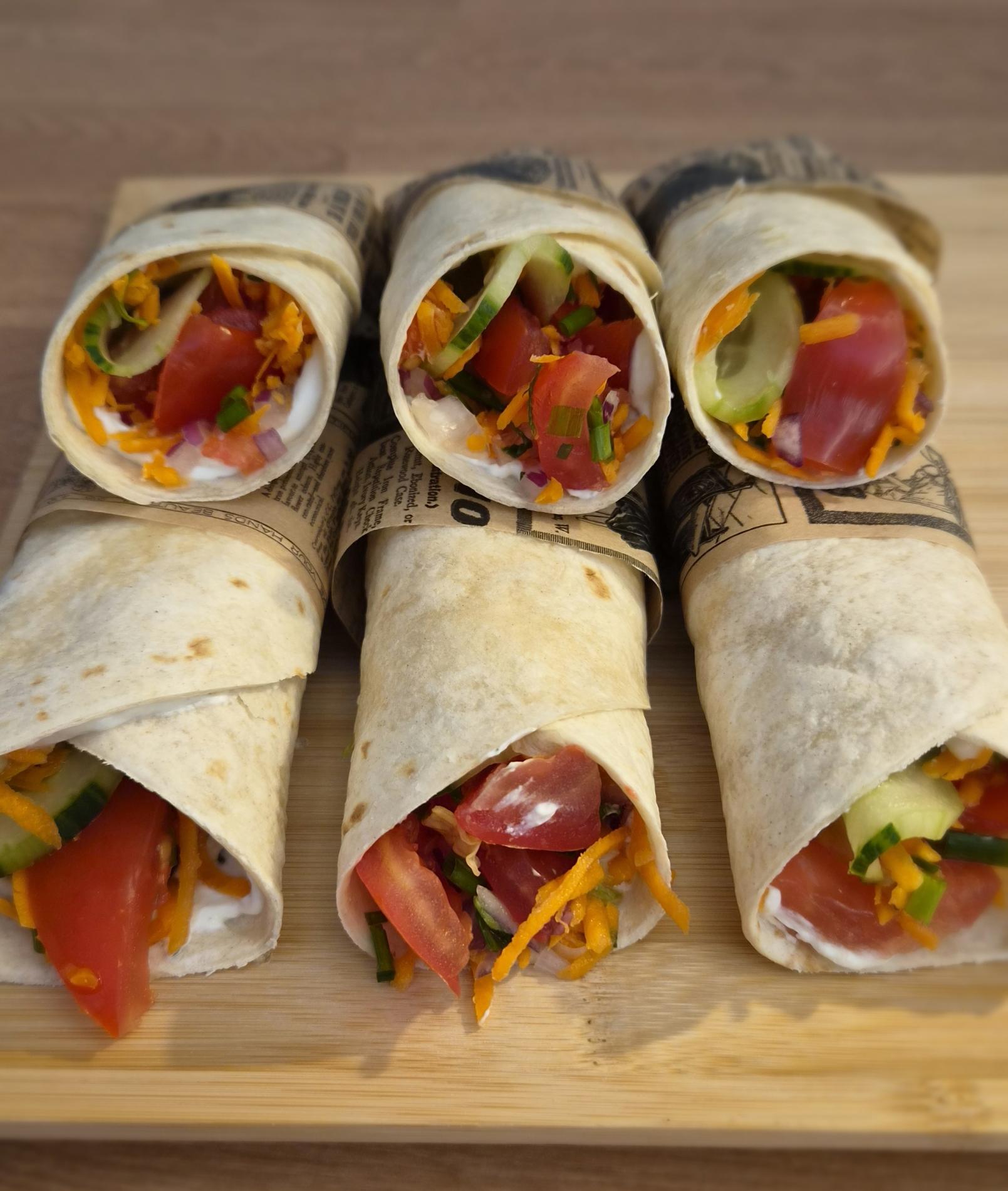 Wrap végétarien