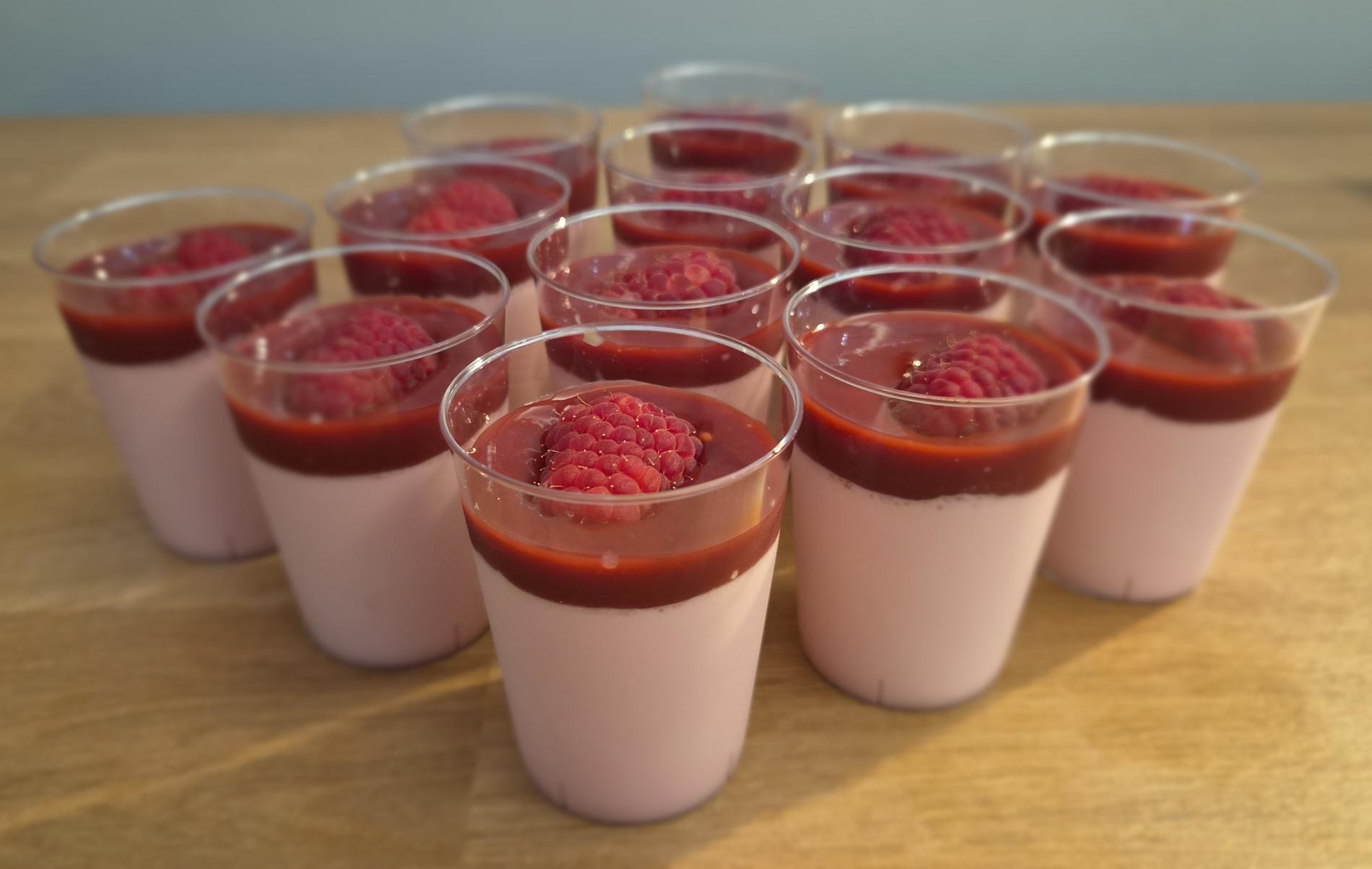 Panna Cotta Framboise