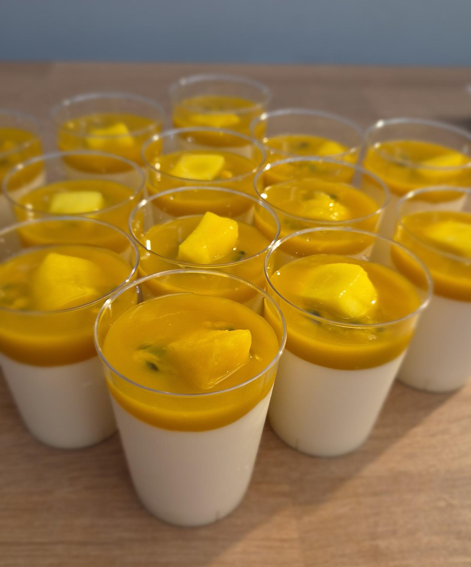 Panna Cotta Mangue Passion